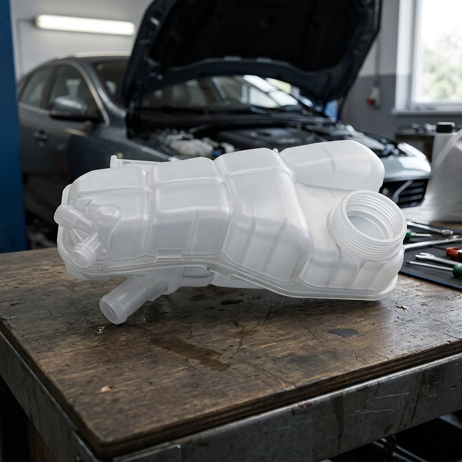 Radiator Bottle Cooling Tank Vehicle Repair Car Maintenance Wear-resistant Easy To Use Non-deformation Practical Design