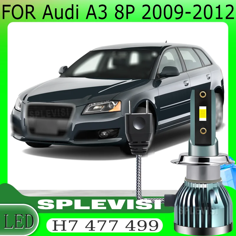

warranty Plug-N-Play Energy-Efficient IP68 Waterproof Rating LED Headlight Conversion Kit For Audi A3 8P 2009 2010 2011 2012