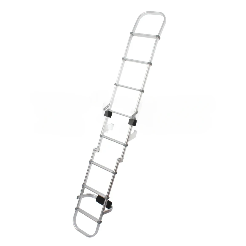 OEM Camper Accessories Aluminum Alloy RV Long Rear Scalable Ladders RV Retractable Ladders