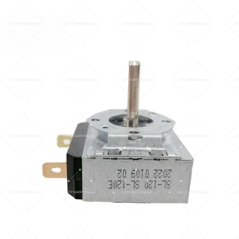 120-Minute Timing Accessory D-Type 23mm Long Shaft Timing Switch With Sound Alert For Heating Sterilizing Devices