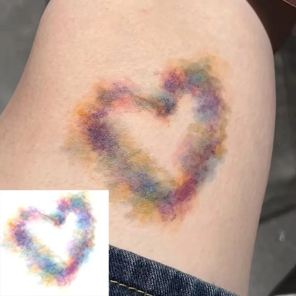 1/4 قطعة جديد ثلاثية الأبعاد كدمات الجرح الوشم المؤقت مقاوم للماء دائم وهمية ندبة واقعية ملصق تأثيري