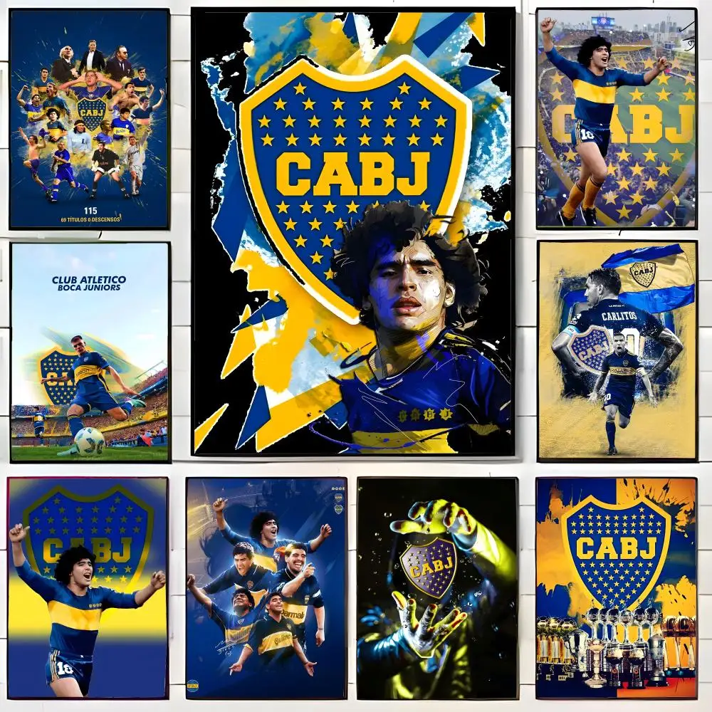 Legendary Argentine FootballTeam B-Boca J-Juniors Poster Wall Art Print Poster Decorative Mural Home Decor Gift Unframed