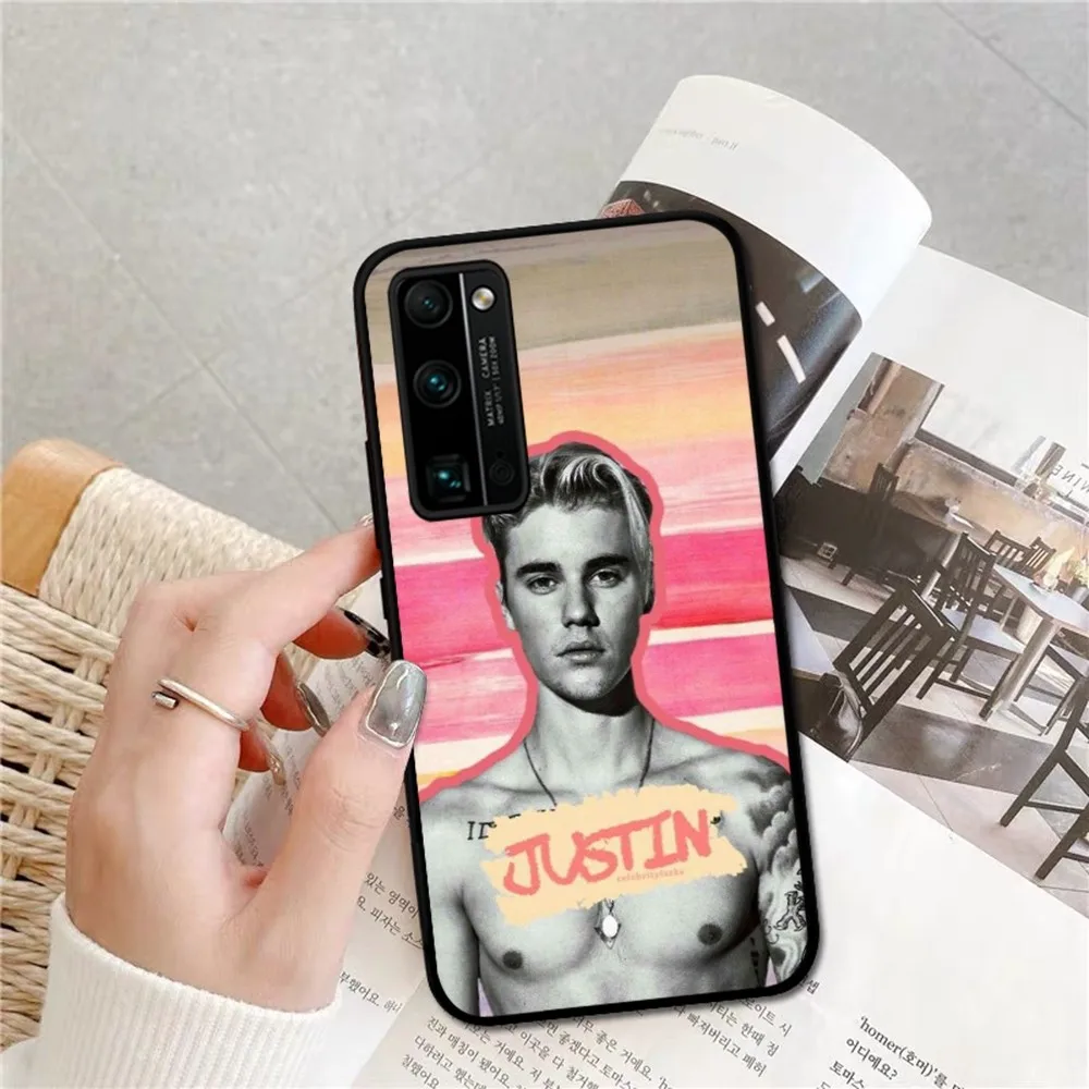 Moda Justin Bieber Cassa Del Telefono Per Huawei Honor 10 lite 9 20 7A 9X 30 50 60 70 pro più Copertura In Silicone Morbido