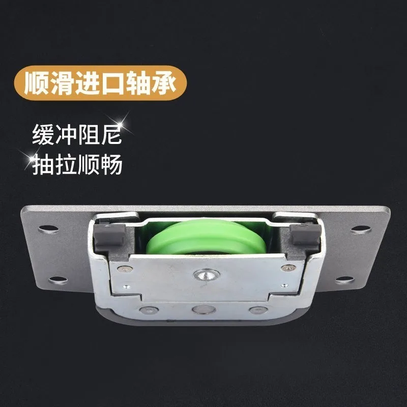 Wardrobe wall cabinet anti-collision sliding door damper, sliding door bearing furniture accessories