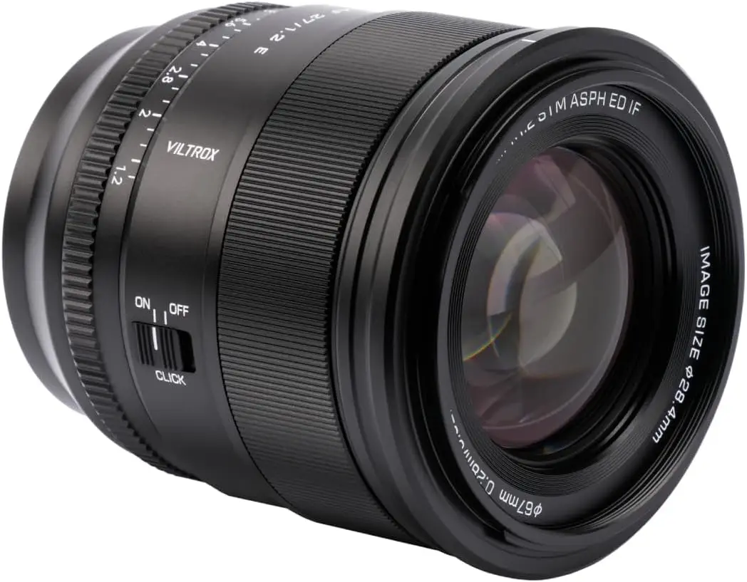 Viltrox 27mm F1.2 Pro Autofocus Lens, Compatible with Sony E-Mount Mirrorless Cameras A6700 A6000 A6400 ZV-E10 FX30 A6300 A6500