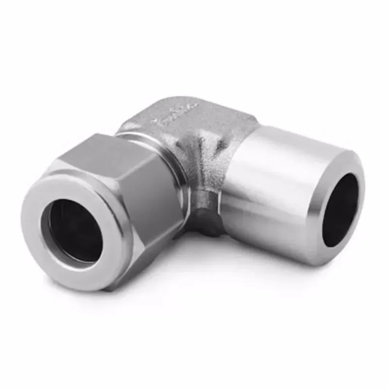 (SS-810-2-8W) Stainless Steel Tube Joint, Nominal Pipe External Welding Elbow