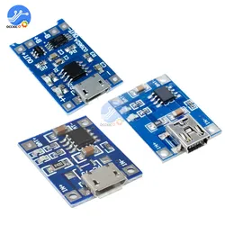 BMS 5V 1A 18650 Lithium Battery Charger Board Mini/Micro USB TYPE C Power Charging With Protection Functions