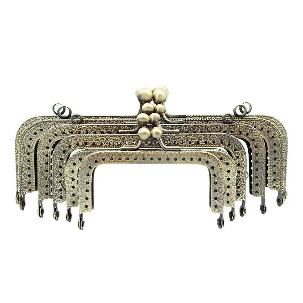 Mini Metal Purse Frame Kiss Clasp Bag Hardware Vintage Purse Clasp Frame Purse Frame Bag Making