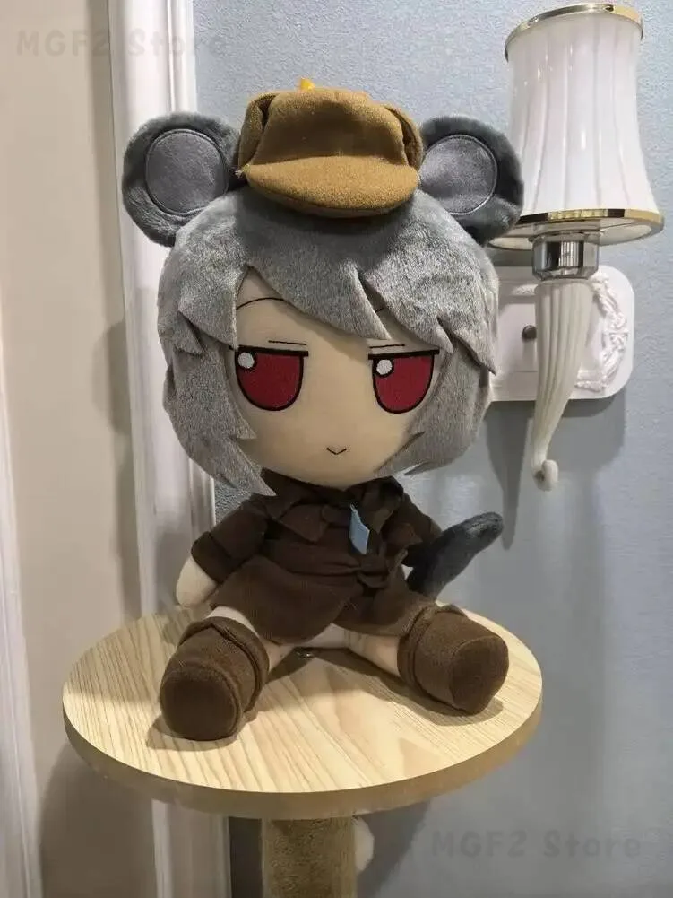 

Project Touhou Nazrin Series Cute Fumo Girl Sitting Model Pillow 30cm Anime Cartoon Kawaii Cosplay Xmas Gifts