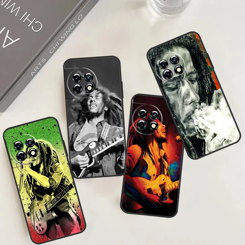 Bob Marley Case For OnePlus 12 11 10 9 Pro 9R 10R 12R 10T OnePlus Nord 3 2T CE 2 Lite N20 N10 Cover