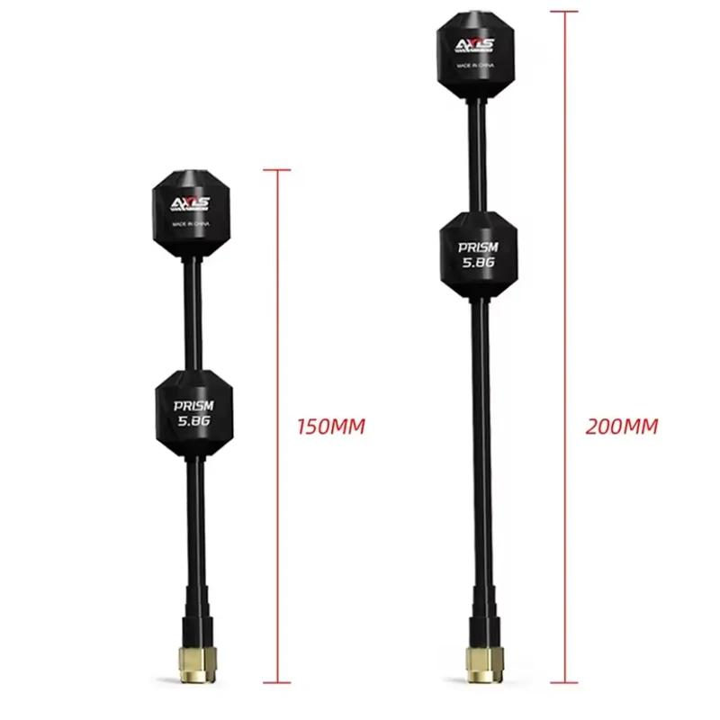 ​ Anteny Axisflying Single/Dual 5.8GHz SMA (wzmacnienie: 2.1dBi) – Wodoszczelna konstrukcja do zastosowań zewnętrznych w dronach FPV ​