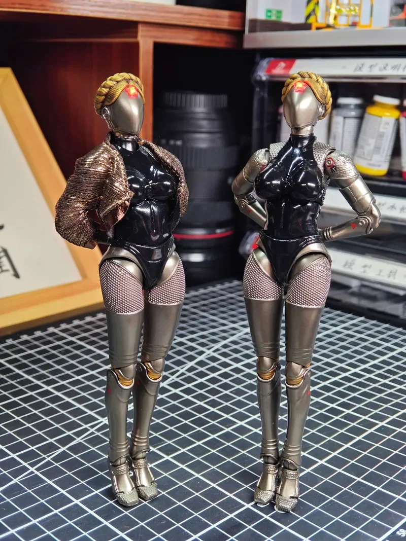 

Special OfferIn Stock Wikeetoys WKT002 1/12 Scale Atomic Heart Female Robot Twin Dancer Full Set About 16.5cms Action Figure Mol