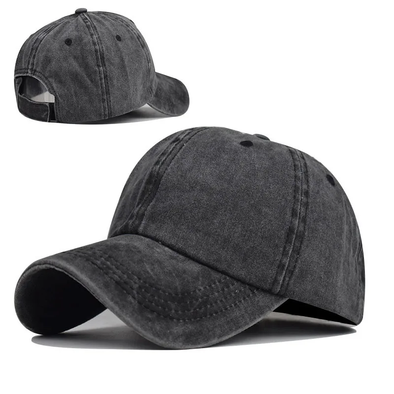 

Washed Baseball Cap Ponytail Trendy Curved Brim Dad Cap Spring Summer Women Outdoor Sports Sun Hat