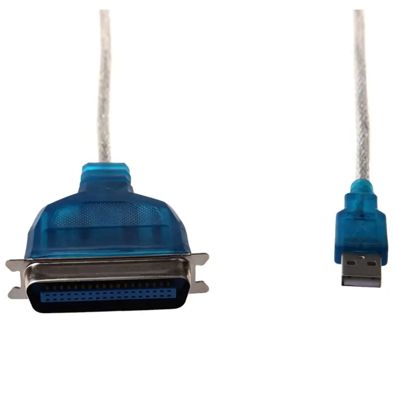QWE-2X USB To Parallel IEEE 1284 Printer Adapter Cable PC (Connect Your Old Parallel Printer To A USB Port)
