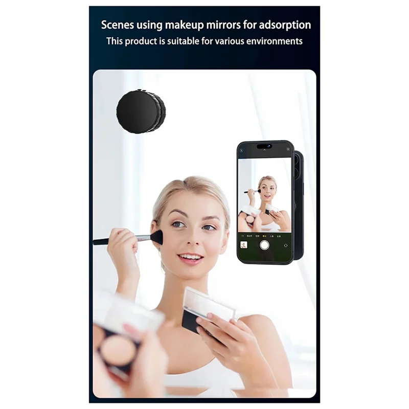 Leading-Intelligent Autotelefonhalter Magnetische Vakuumadsorption Autohalterung Universal 360° °   Rotation doppelseitige Adsorption