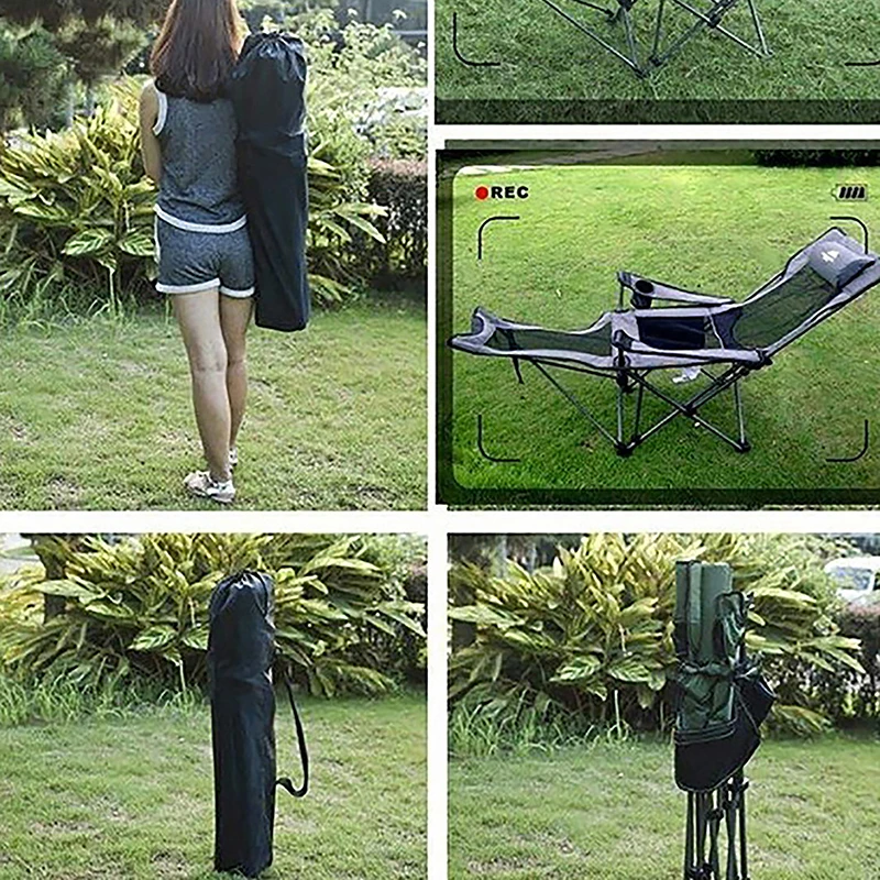 Camping Portable Folding Chair Carrying Bag Tripod/Yoga Mat Drawstring Storage Bag Outdoor Umbrellas Chair Organizer