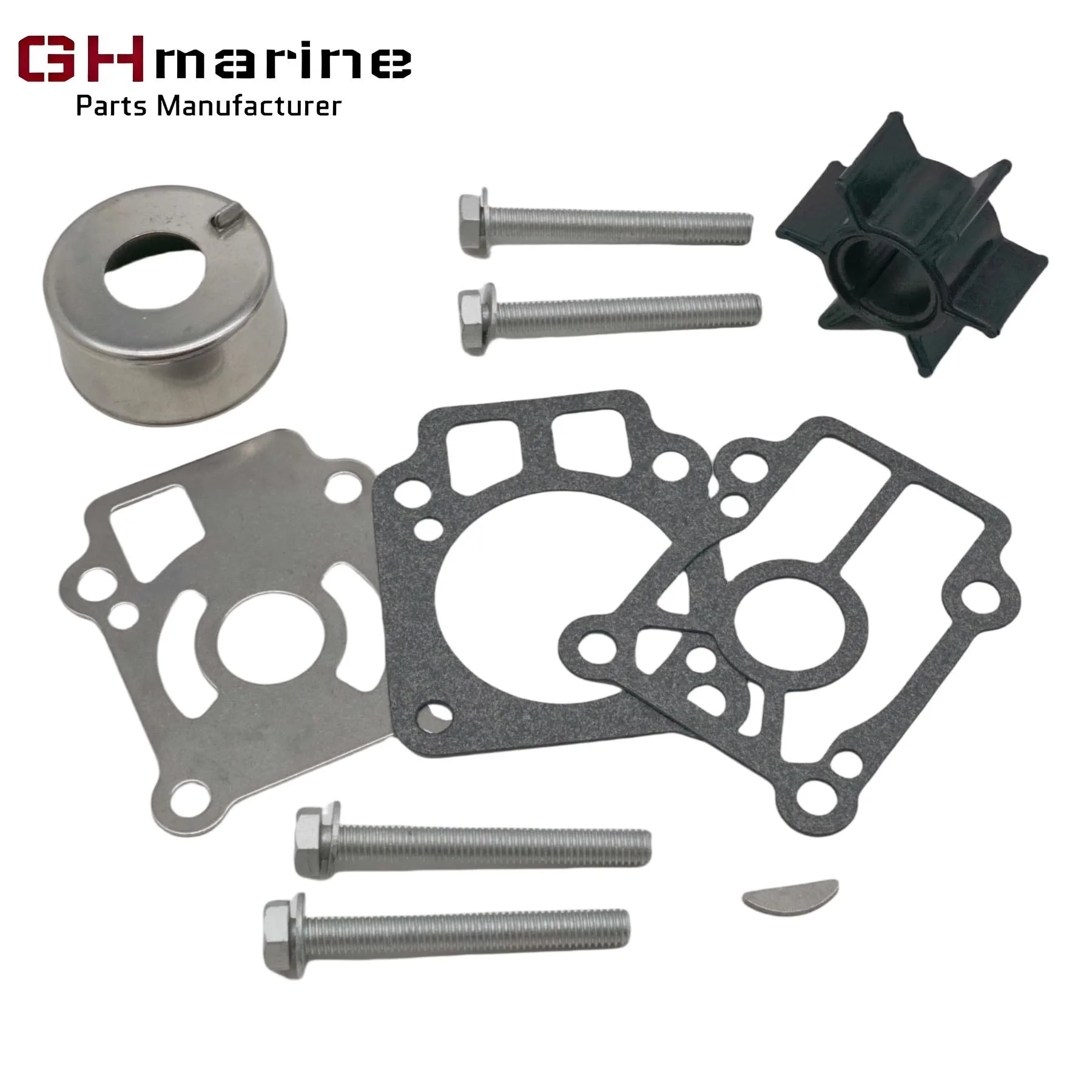 

361-87322-2 36187322 36187322M Replace Nissan Tohatsu 25 30 35 40 HP Outboard Water Pump Impeller Service Kit 36187321M