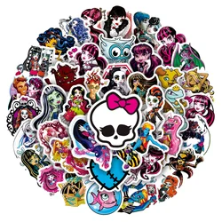 50PCS Riman Monster High School Graffiti Sticker Bicycle Computer Notebook Electric Car Refrigerator Personality Stickers