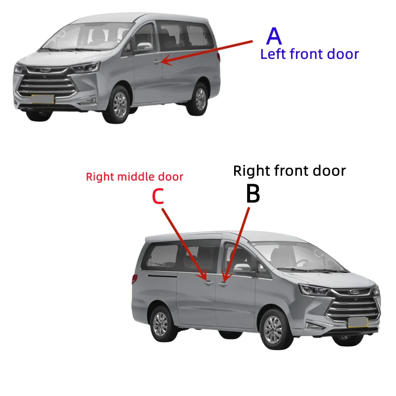 Car Door Outside Pull Handle For JAC Refine M4