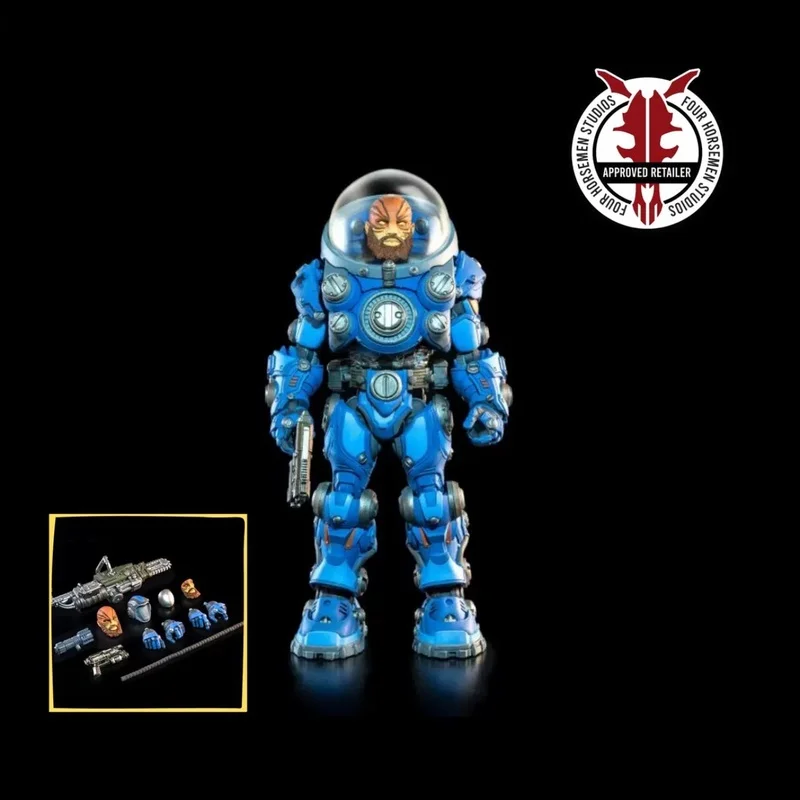 Bambola mobile di lusso in scala 1/12 Quattro cavalieri dell'universo Legione Festival Regalo Ornamento da tavolo Action Figure Giocattolo da collezione