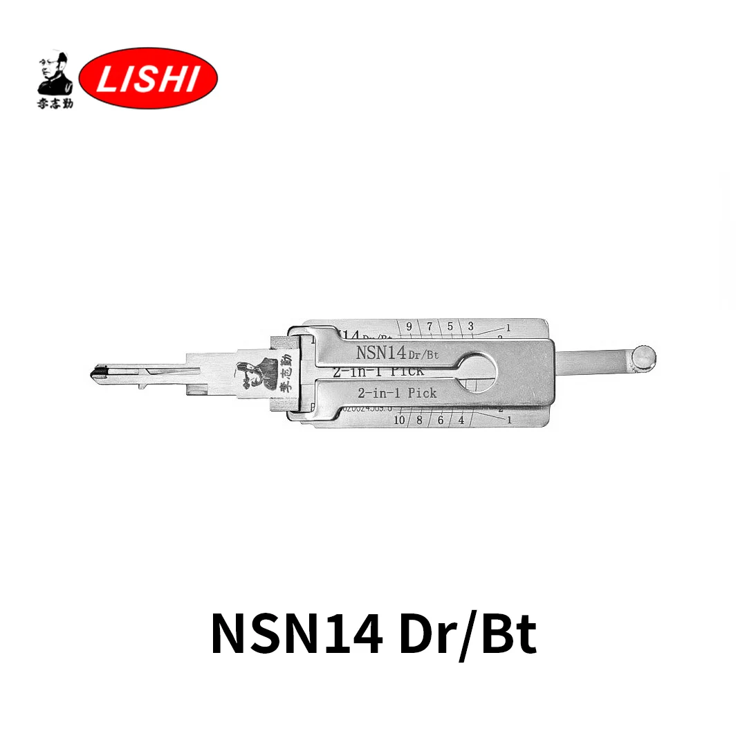 

Инструмент Lishi 2 в 1 NSN14 Dr/Bt
