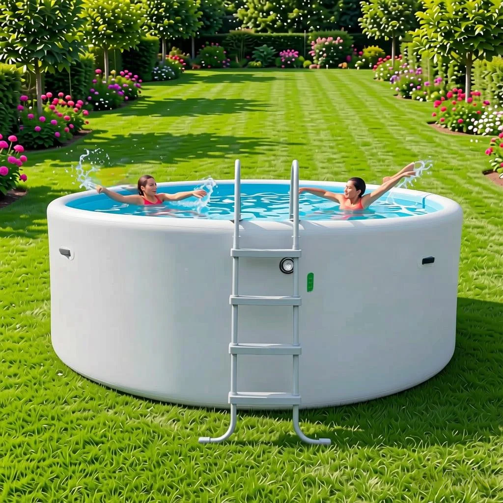 Kids Outdoor Inflatable - Basen dmuchany Mansen 3*1.2m, basen dmuchany