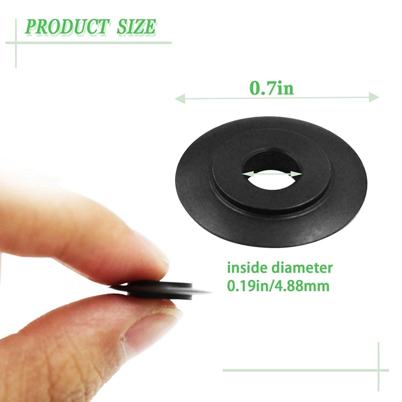 Vendita calda 41317 E-3469 Ruota di ricambio per tagliatubi per tubi adatta per modelli di tagliatubi 101 103 104 117 118, 6 pezzi