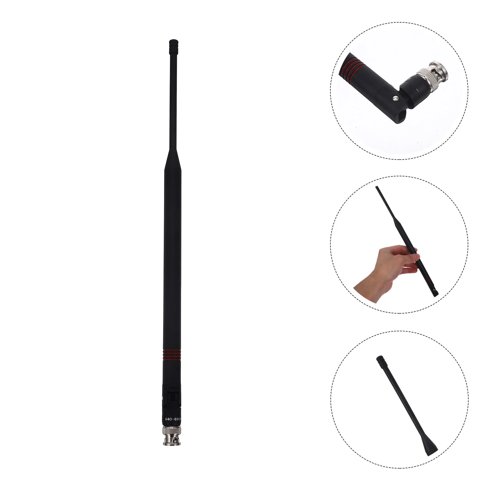 

Antenna for Transmitter and Receiver Wireless Microphone System Replacement Compatible with Shure Handheld Radio Connector Tool