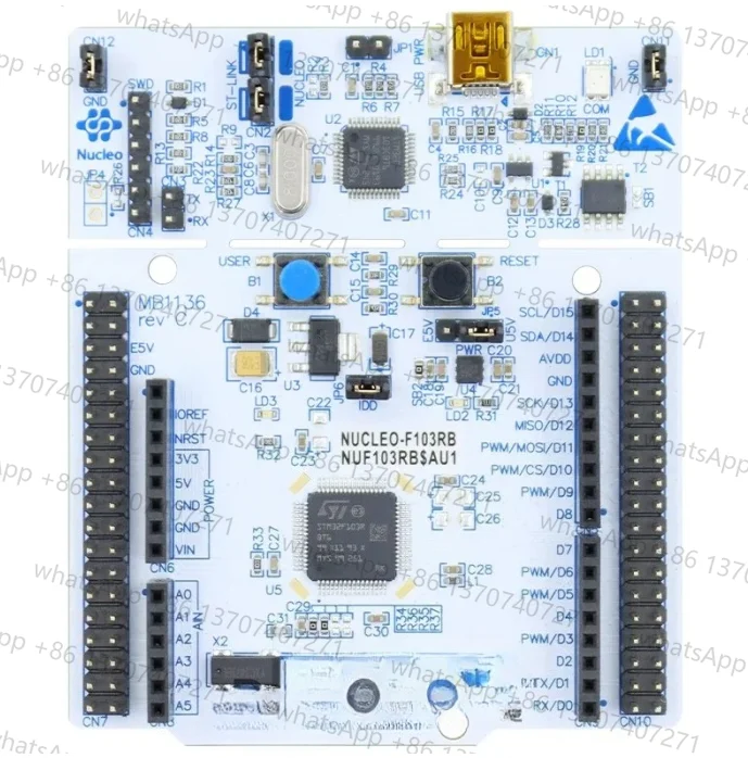 STM32 NUCLEO Original NUCLEO-F103RB STM32F1 STM32F103 STM32 Board with Embedded ST-LINK