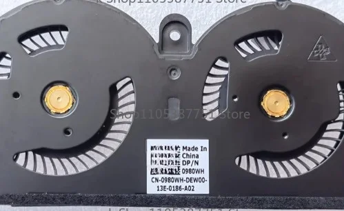 A-kk New Original Laptop CPU Cooling Fan For Dell XPS 13 9370 0980WH ND55C19