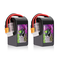 OVONIC 11.1V 150C 850mAh 6S LiPo Battery with XT30 Plug for 90-180mm Brushless FPV Drones Cinelog & Protek25