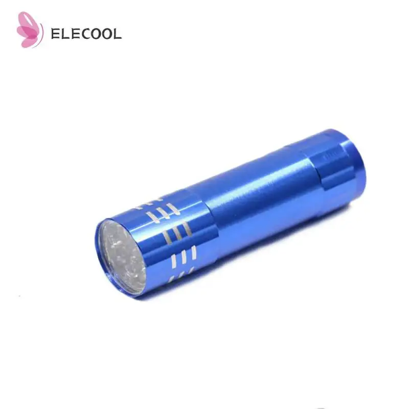 Mini UV Led Light UV LED Lamp Nail Dryer for Gel Nails 9 LED Flashlight Portability Nail Dryer Machine Nail Art Tools UV Light