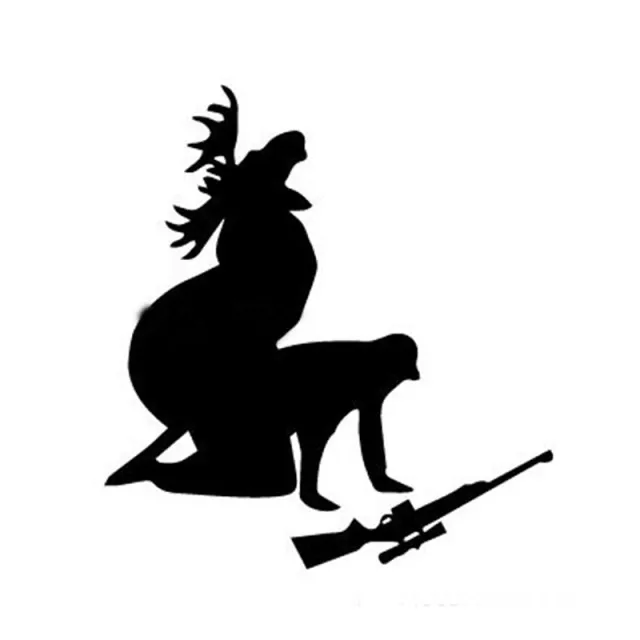 

Car sticker Funny Personalized Stickers Like Ya Like My Meat Now Funny Moose Hunting Hunter Vehicle Sticker