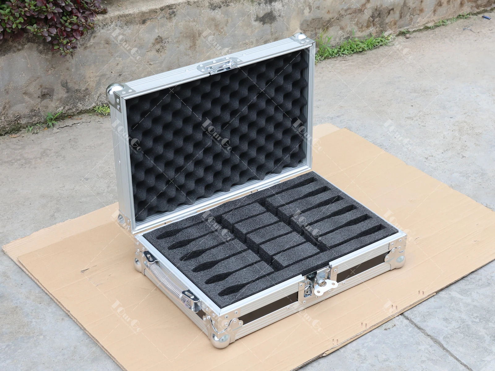 Estojo de voo de microfone para 6 X Sennheiser Meg 14-40b