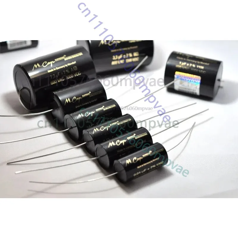 1pcs/LOT German original Mundorf MCAP SUPREME SILVER/GOLD/OIL 0.01-10uf Gold silver foil oil immersed capacitors