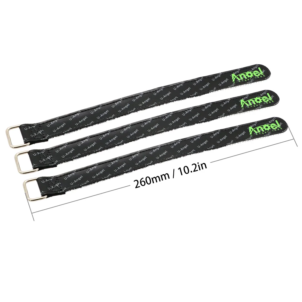 5pcs 20*25mm Uangel Magic Sticker Tape Nylon Lipo Battery Strap Belt Reusable Cable Battery Tie Wrap