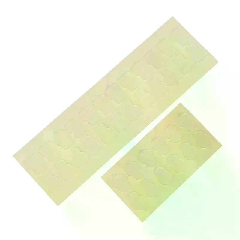 2 قطعة نموذج نفس نانو لاصق دمية زخرفة نانو مزدوجة الوجهين الشريط شفافة عالية اللزوجة رقعة ثابتة قوية #4