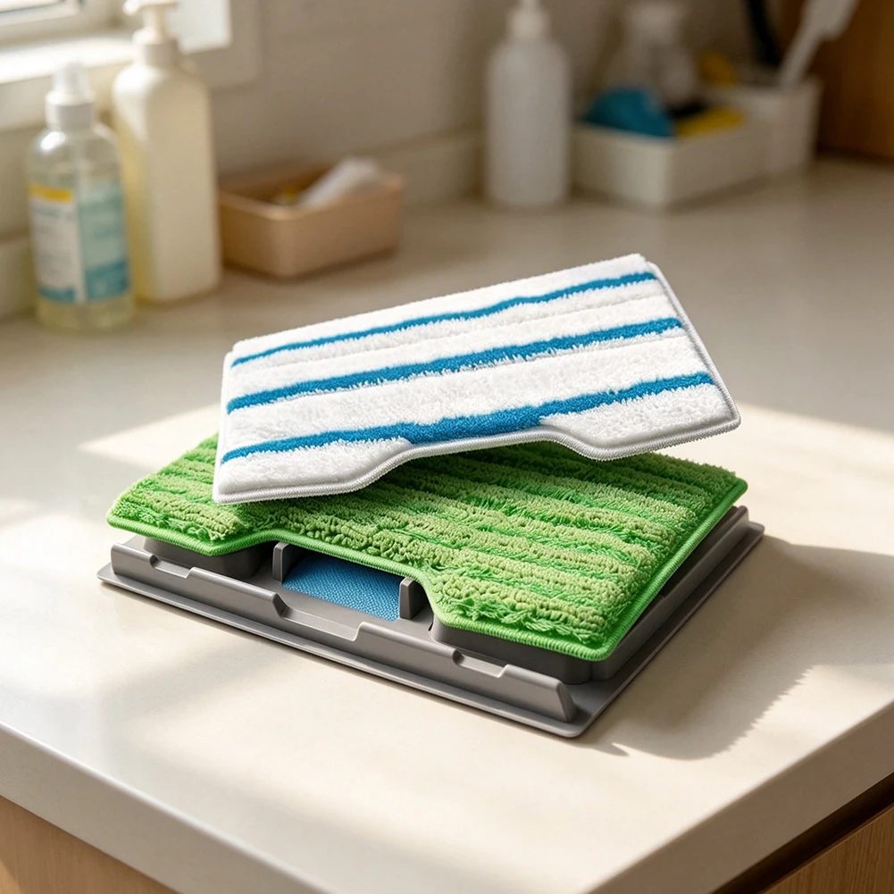 Dustbin Filter and Mop Cloth Set Designed Specifically for Shark For VacMop Robot For vacuum Cleaner Operation