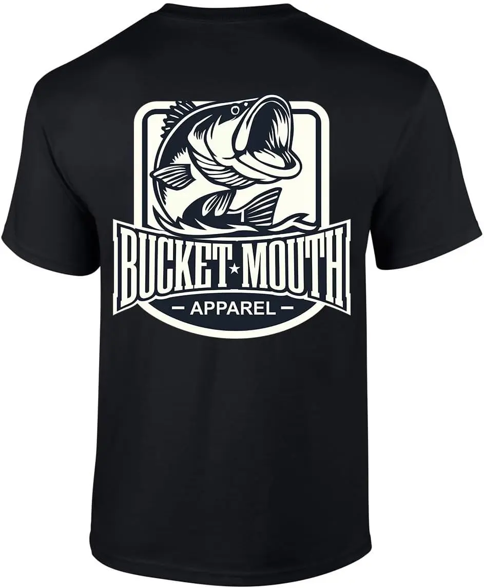 

Футболка Trenz Company Fish Bucketmouth Apparel Футболка для ловли окуня