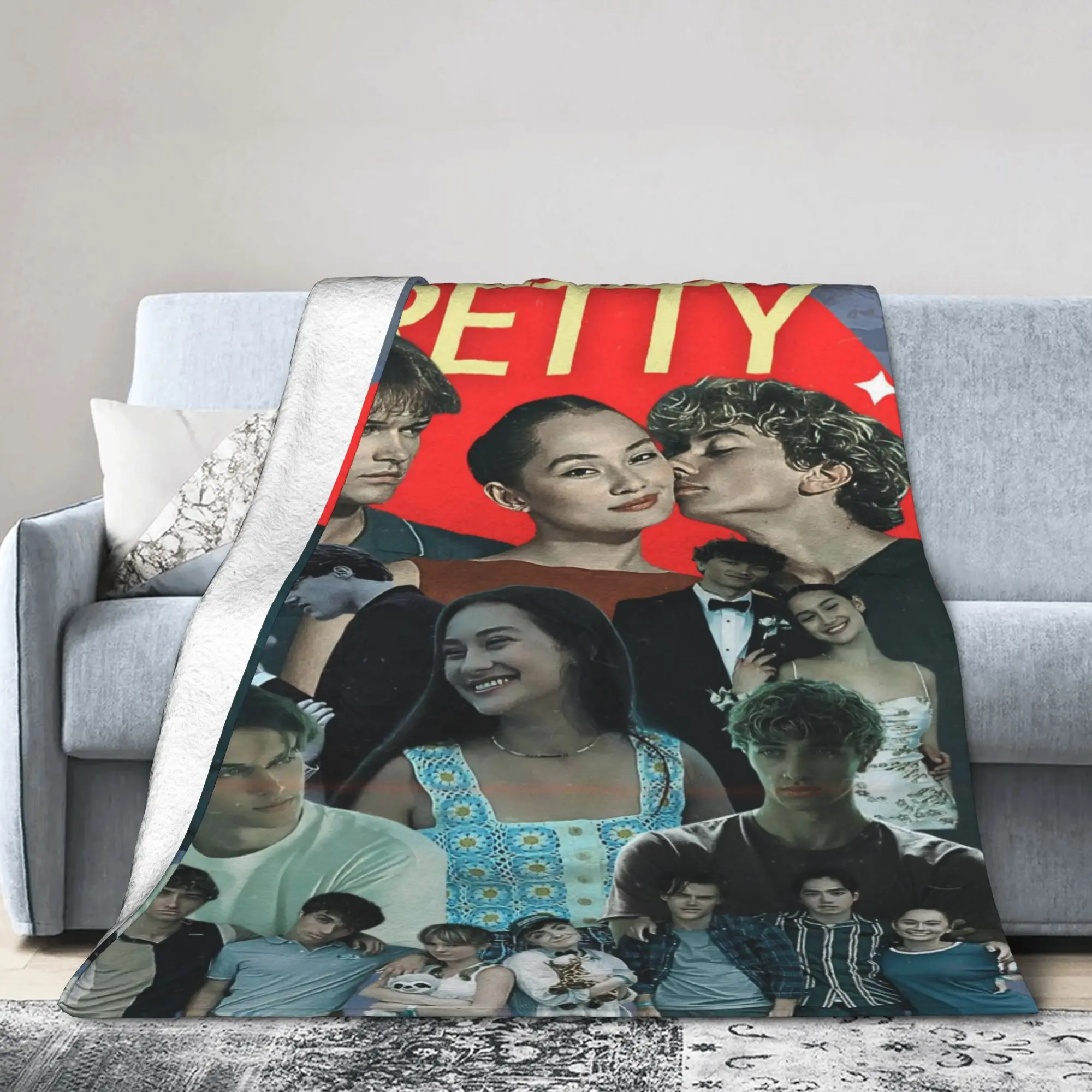 TSITP الصيف تحولت جميلة الدافئة بطانية ناعمة كونراد فيشر أفخم رمي بطانية غرفة نوم الفانيلا المفرش أريكة غطاء سرير