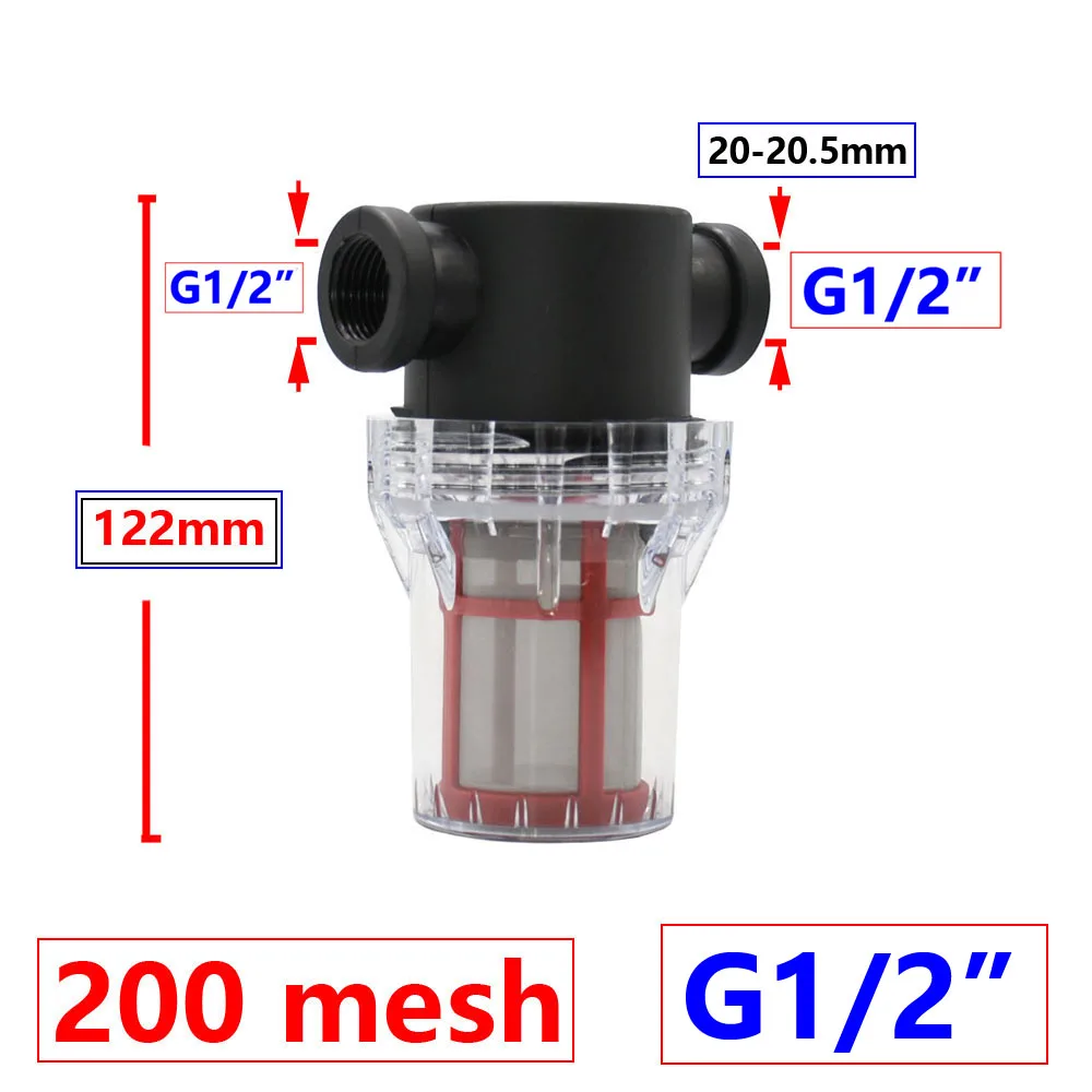 1/2 3/4 1 Inch Watering Irrigation Filter For IBC Tank Tap Adapter Ton Barrel Joint Garden Hose Connector Aquarium Pump Strainer