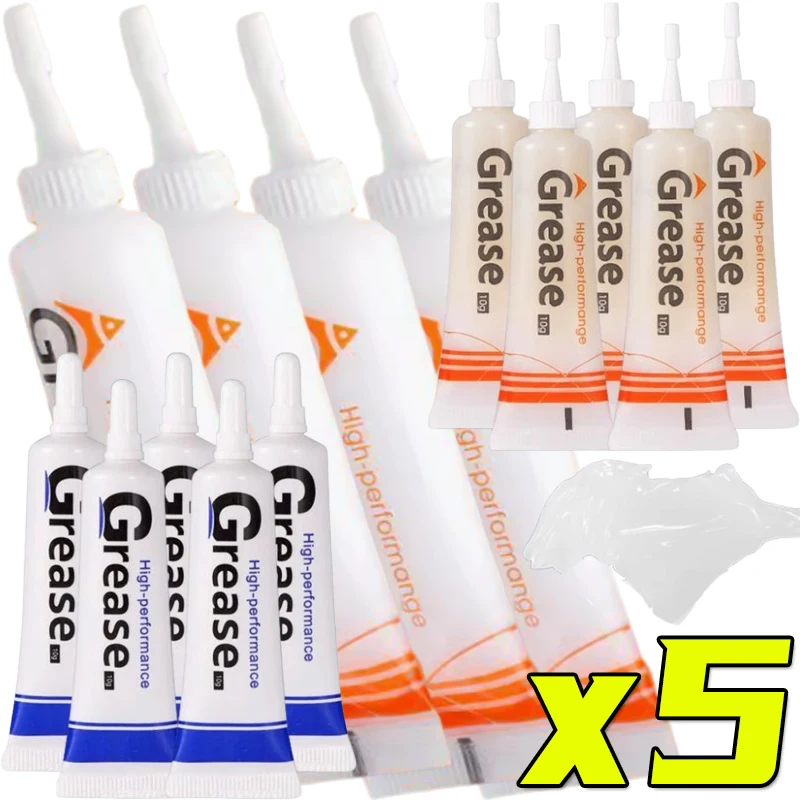 Silicone Grease Lubrication Waterproof Sealing Silicone Grease Lubricant Automobile Gear Valve Chain Maintenance Grease Tool