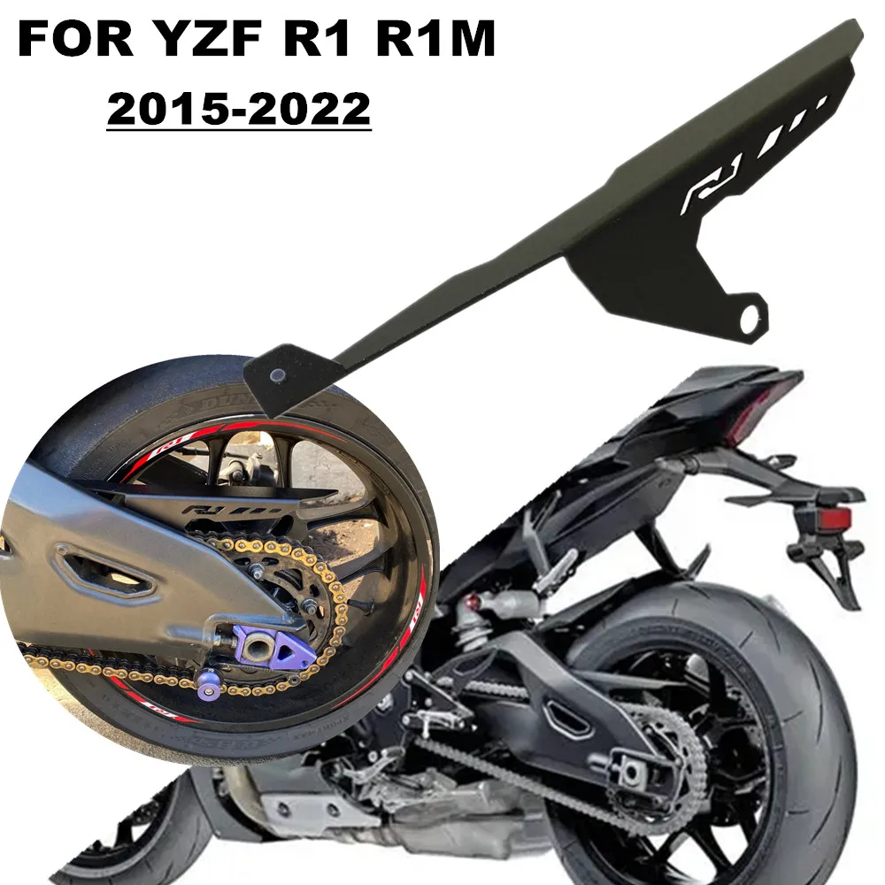 Per Yamaha YZF R1 R1M R1S r1 2015 2016 2017 2018 2019 2020 2021 2022 protezione della catena del motociclo protezione della copertura della catena