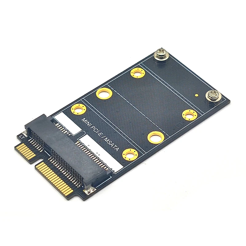 NEW Mini PCIE/mSATA Adapter Solid State Drive Converter Riser Expansion Card Test Board for mSATA SSD Mini PCI Express Wifi Card