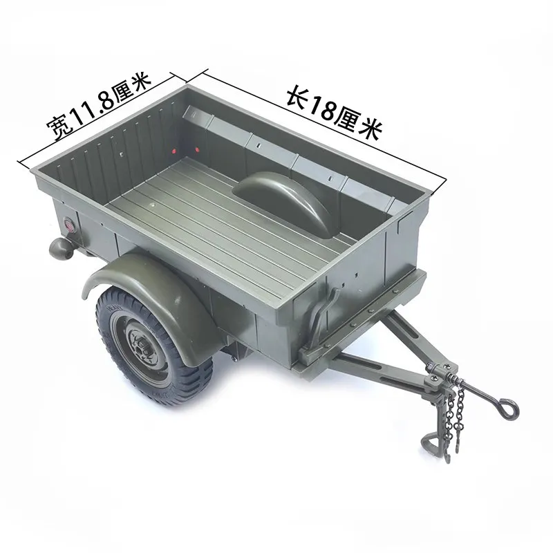 

JJRC C8815 Model Remote Control Car Accessories Climbing Car Trailer Rear Bucket Suitable for C8815 Willis Jeep Model