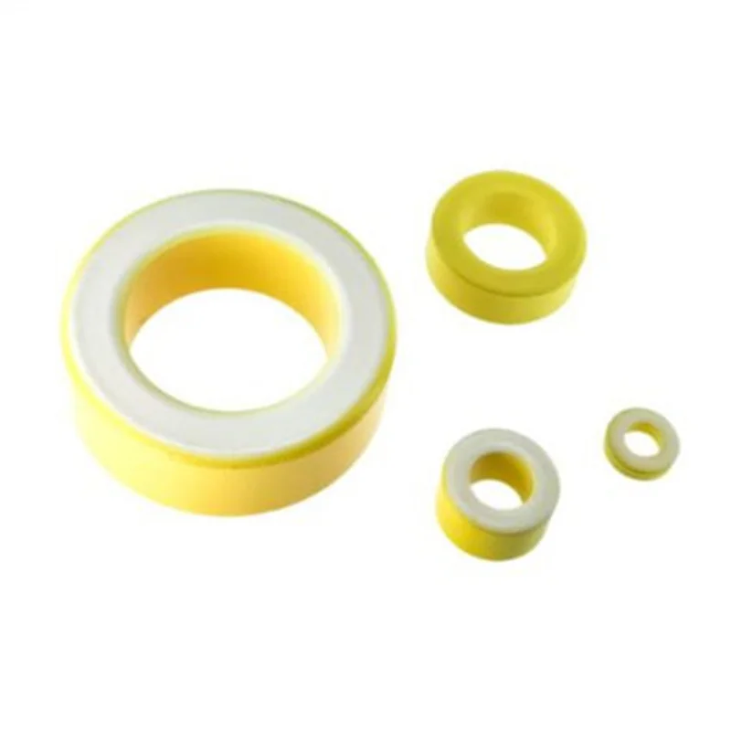 1Pc T157-26 40mm x 23.5mm x 15mm Iron Core Power Inductor Ferrite Rings Toroid Color Yellow White 40x23.5x15mm