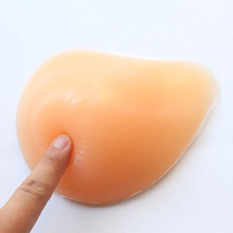 100g-600g1PCS Spiral Shape Postoperative Silicone False  Breast Form Artificial Breast Prosthesis for Mastectomy