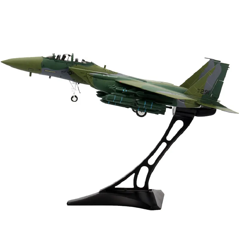 

Diecast 1:72 Scale F-15B USAF warplane Alloy & Plastic Simulation Model Gift Collection Decorative Toy Diecast Simulation
