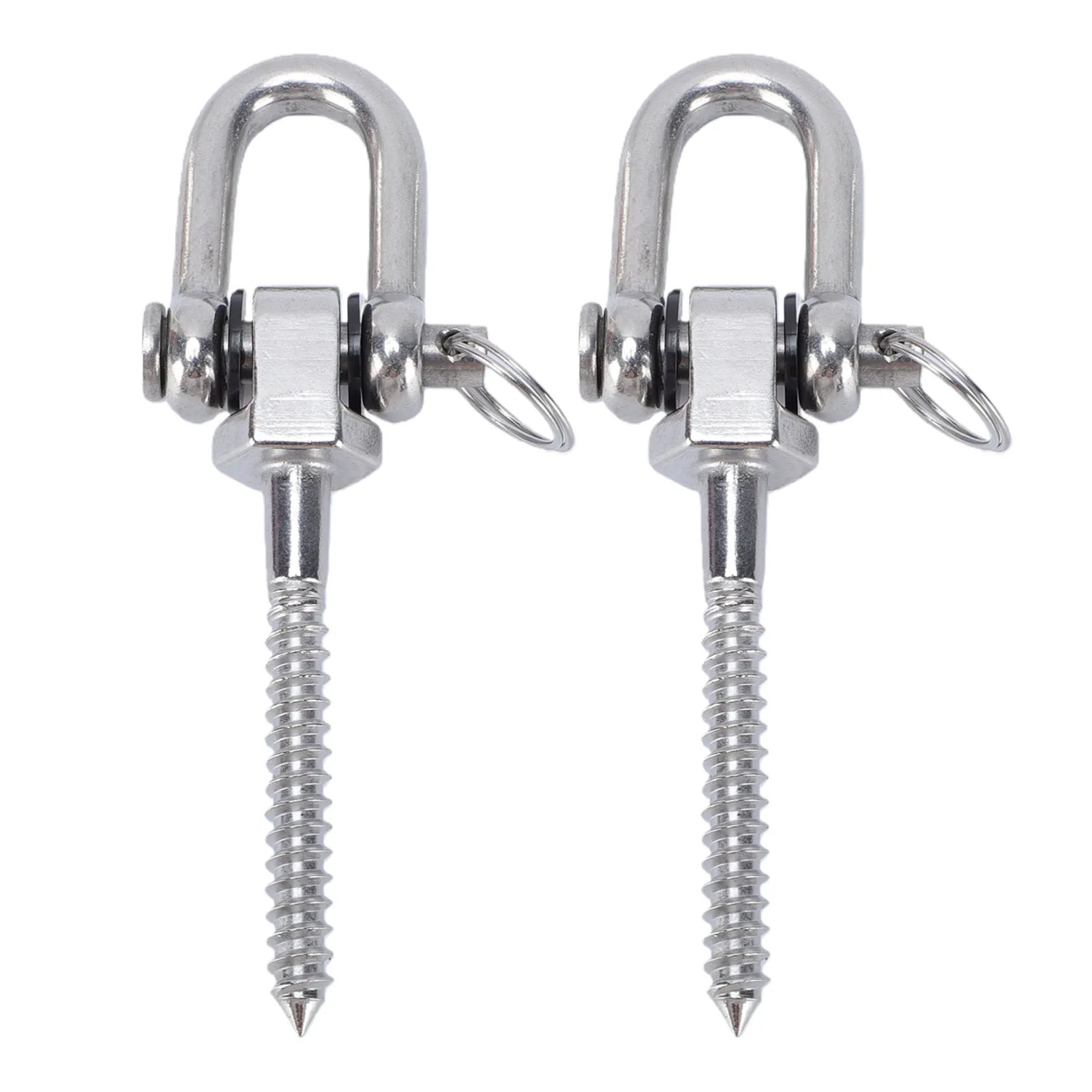 2PCS Bearing Swing Hanger 1500LB Stainless Steel Heavy Duty Swing Hook for Punching Bag Yoga Hammock