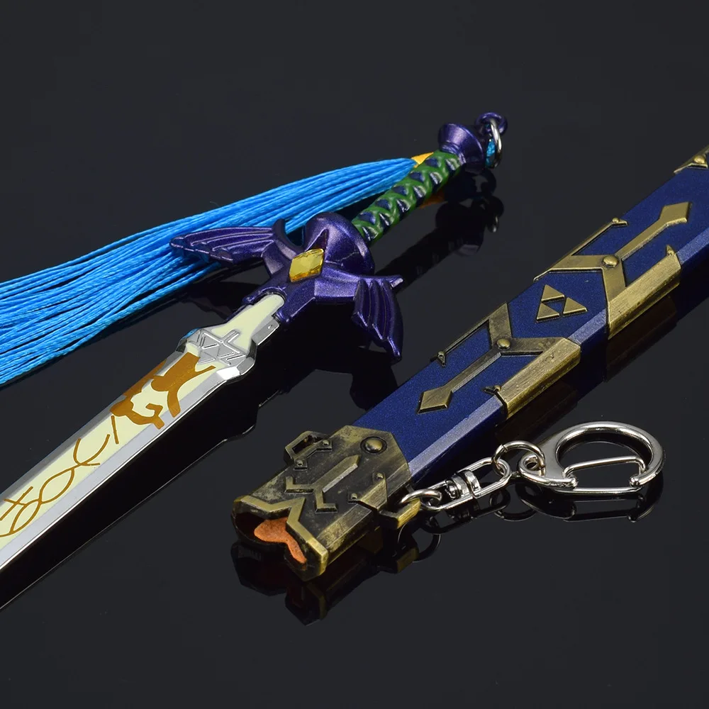 22CM leyenda de Cerda juego arma periférica espada maestra Remake con vaina aleación artesanía ornamento regalos de cumpleaños juguetes niños